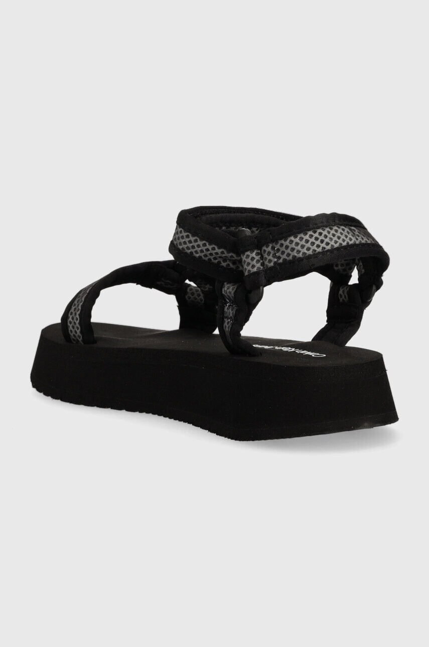 Calvin Klein Jeans Сандали PREFRESATO SANDAL WEBBING XRAY в черно с платформа YW0YW00969 - Pepit.bg