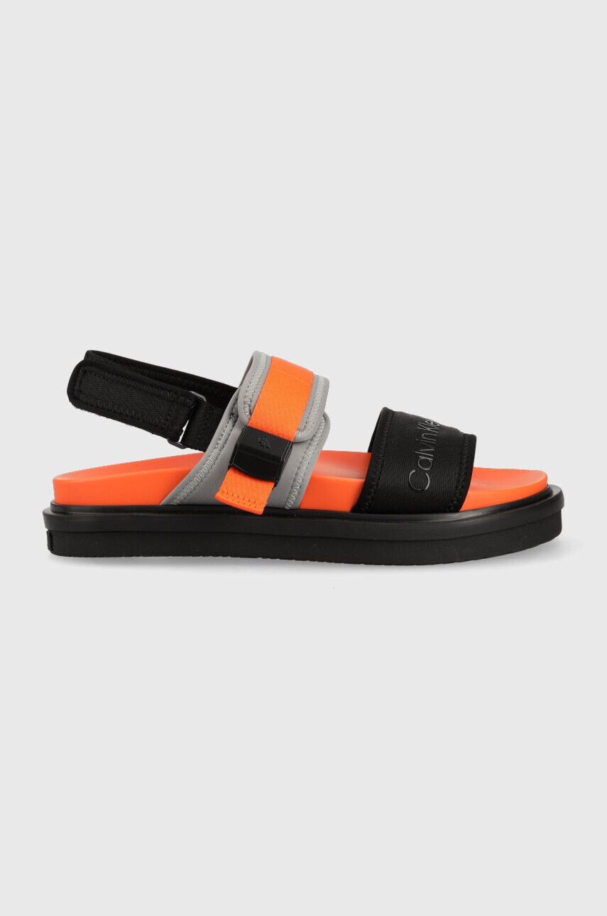 Calvin Klein Jeans Сандали SANDAL HARDWARE в черно YM0YM00643 - Pepit.bg