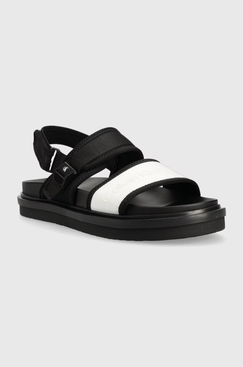Calvin Klein Jeans Сандали SANDAL HARDWARE в черно YM0YM00643 - Pepit.bg