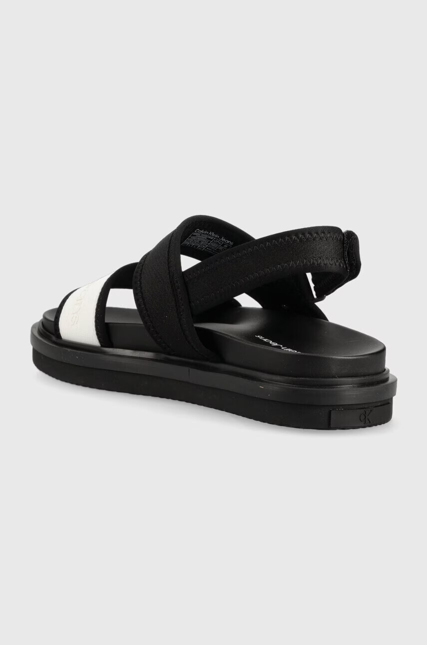Calvin Klein Jeans Сандали SANDAL HARDWARE в черно YM0YM00643 - Pepit.bg