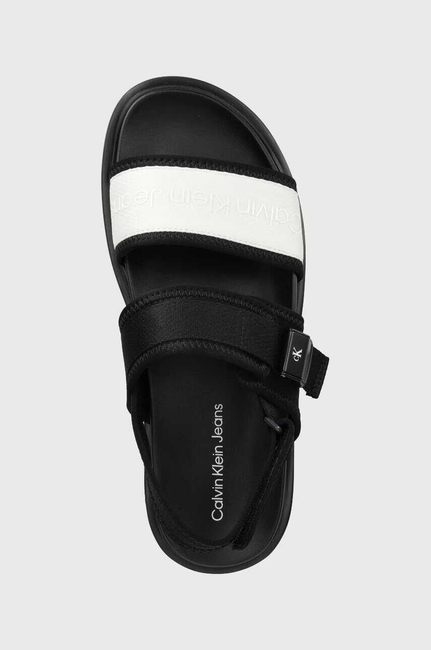 Calvin Klein Jeans Сандали SANDAL HARDWARE в черно YM0YM00643 - Pepit.bg