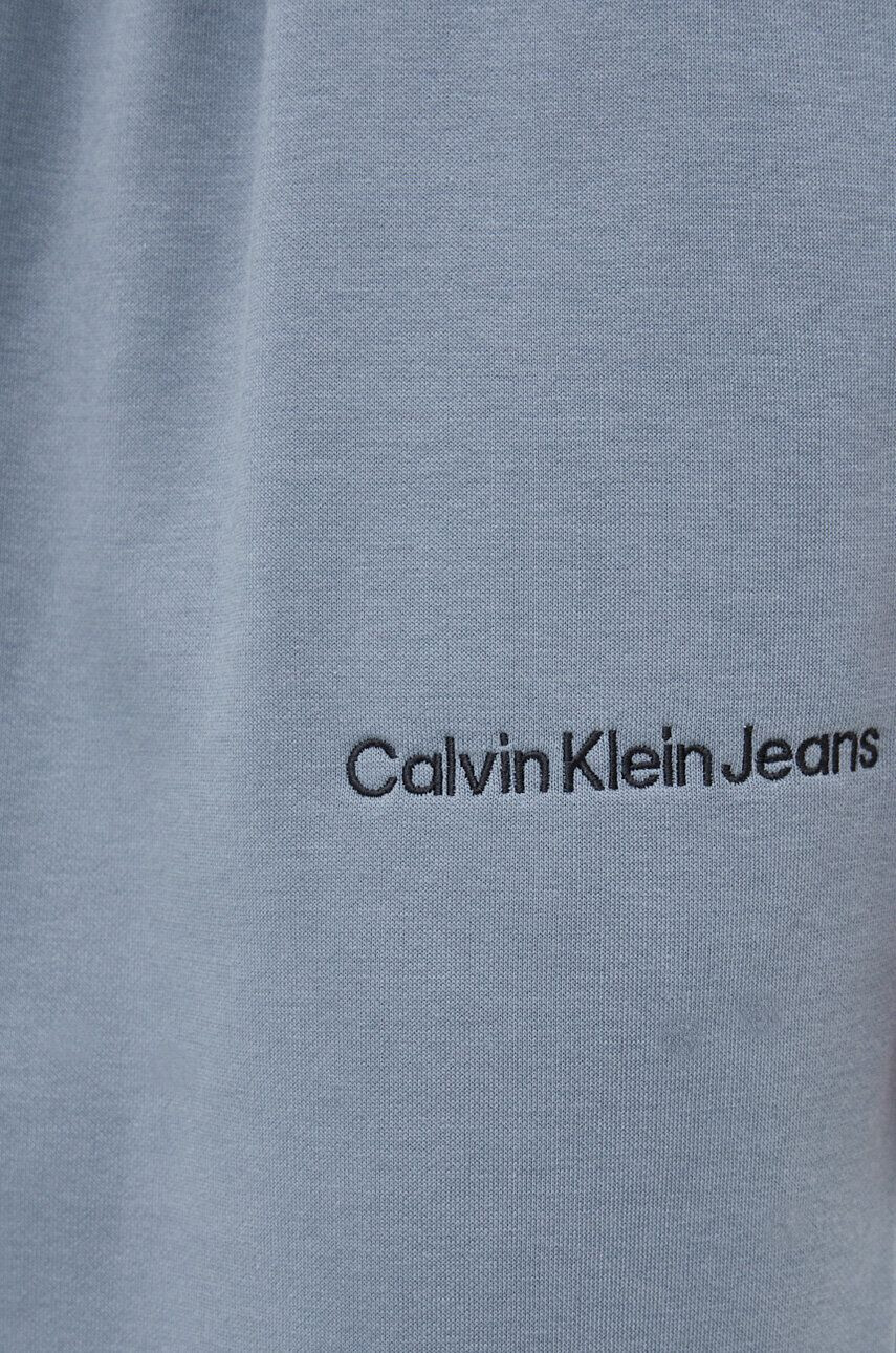 Calvin Klein Jeans Спортен панталон в сиво с апликация - Pepit.bg