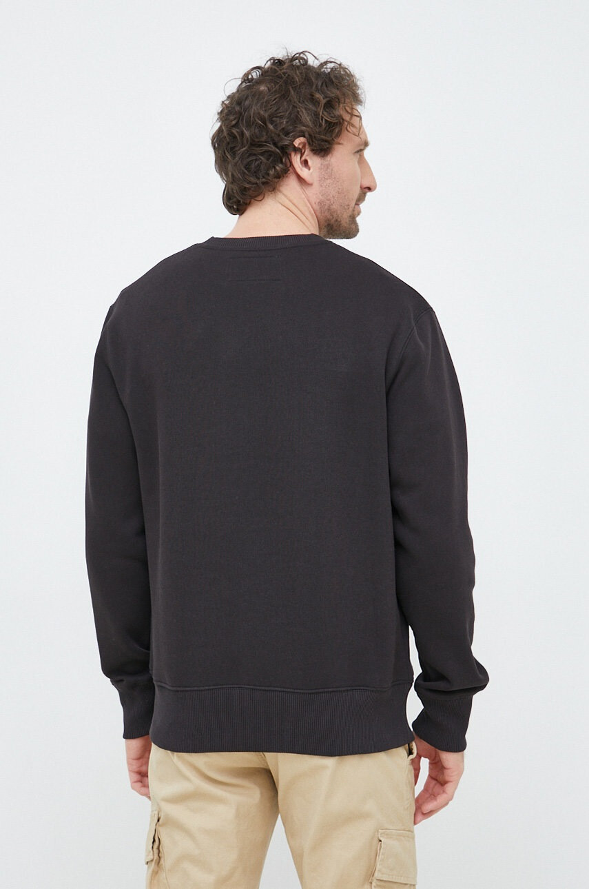 Calvin Klein Jeans Суичър в черно с принт - Pepit.bg