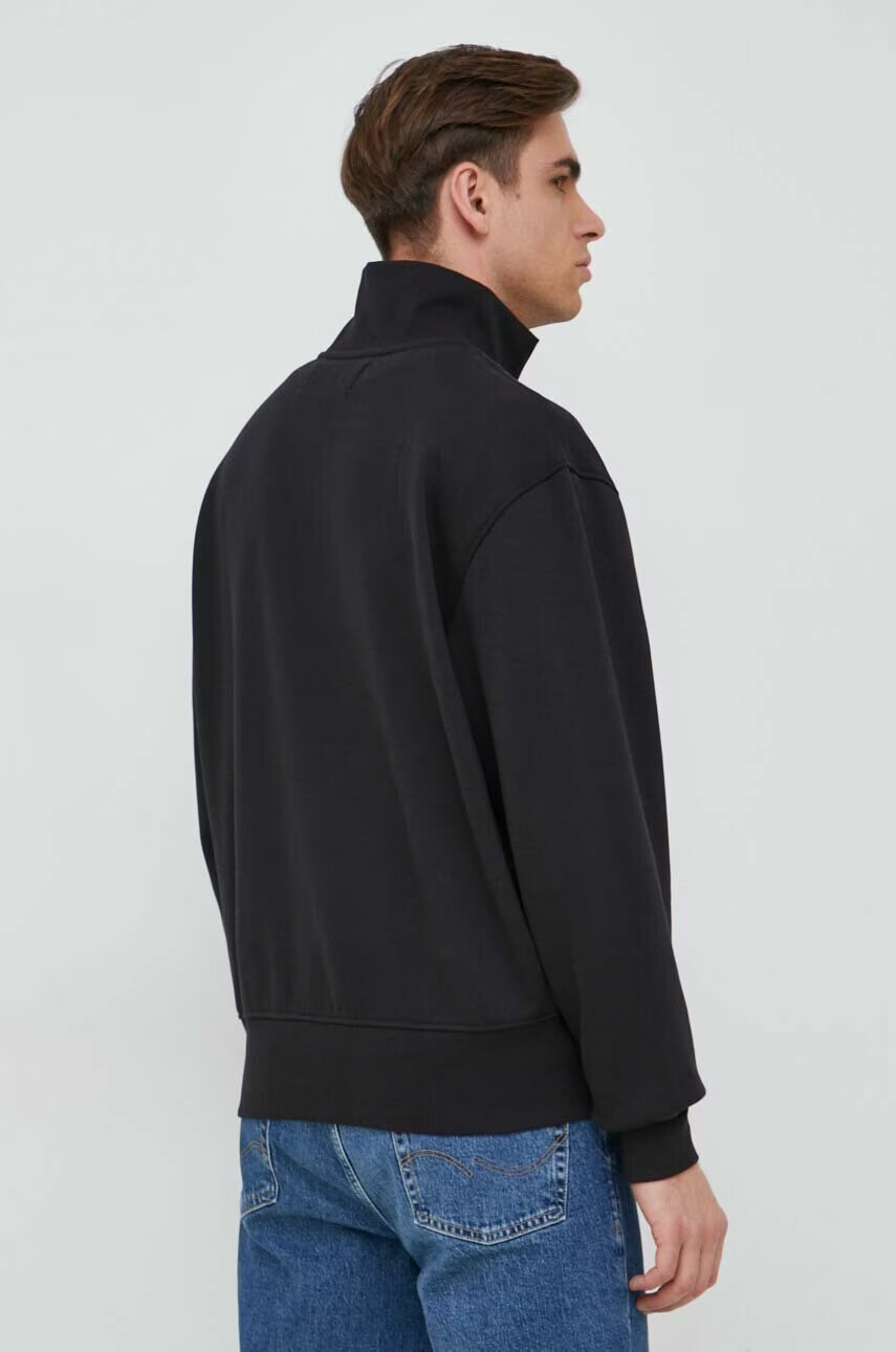 Calvin Klein Jeans Суичър в черно с апликация - Pepit.bg