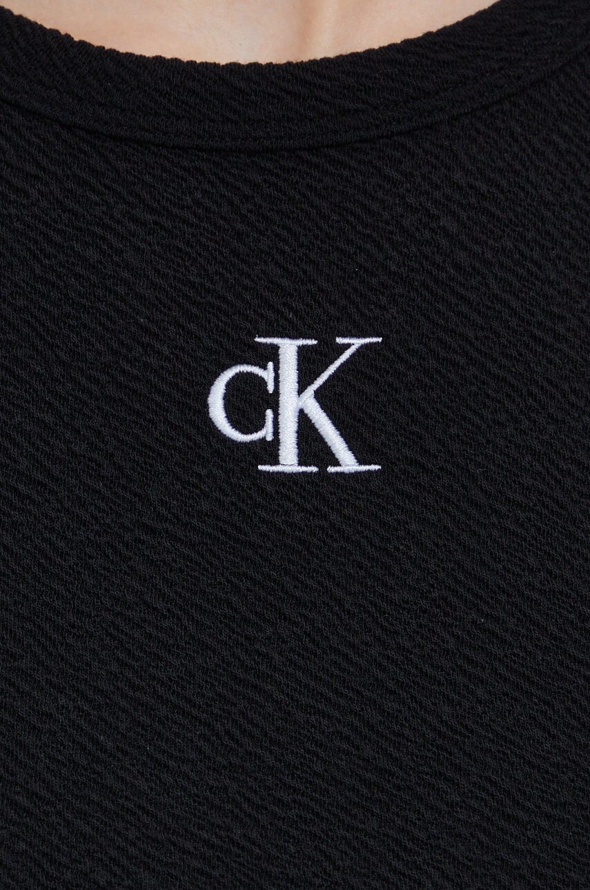 Calvin Klein Jeans Тениска в черно - Pepit.bg