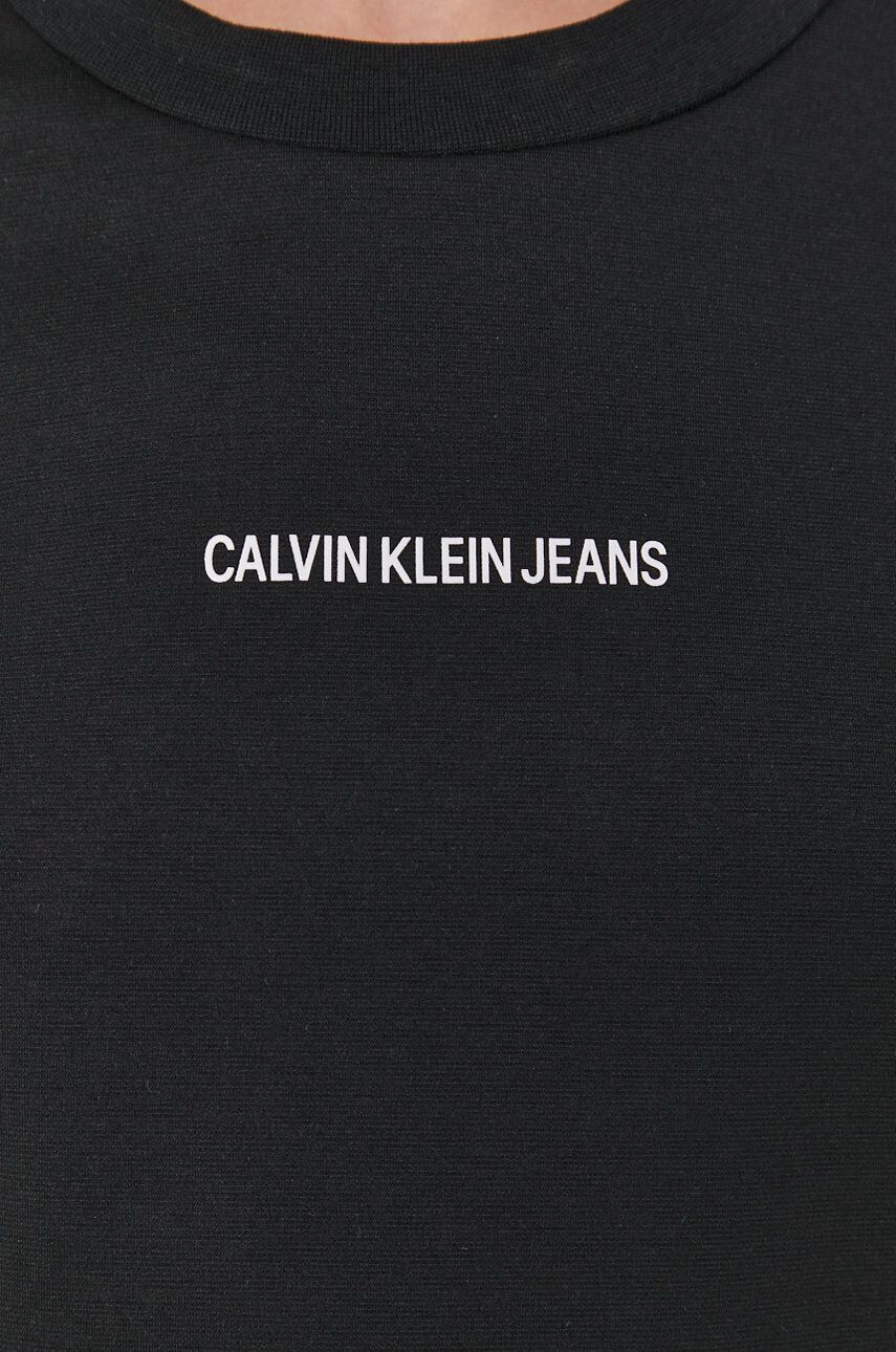 Calvin Klein Jeans Тениска дамска в черно - Pepit.bg