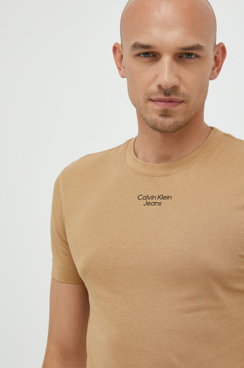 Calvin Klein Jeans Тениска в черно - Pepit.bg