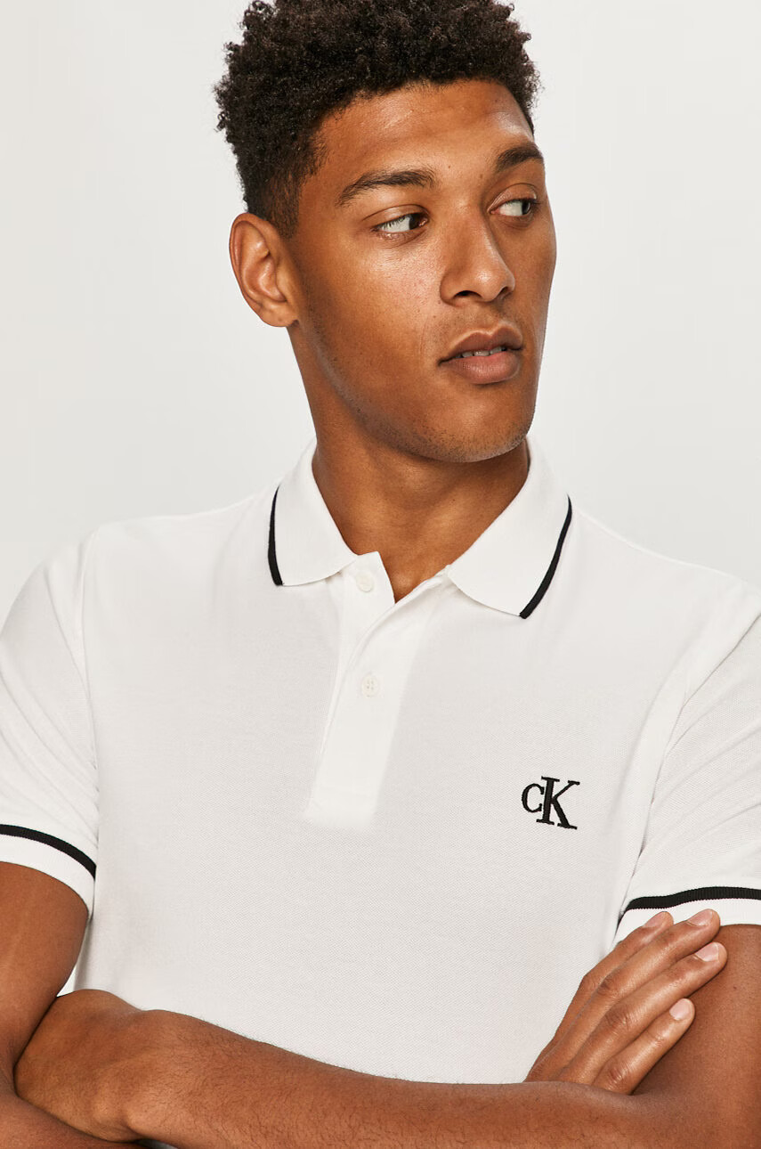 Calvin Klein Jeans Тениска с яка - Pepit.bg