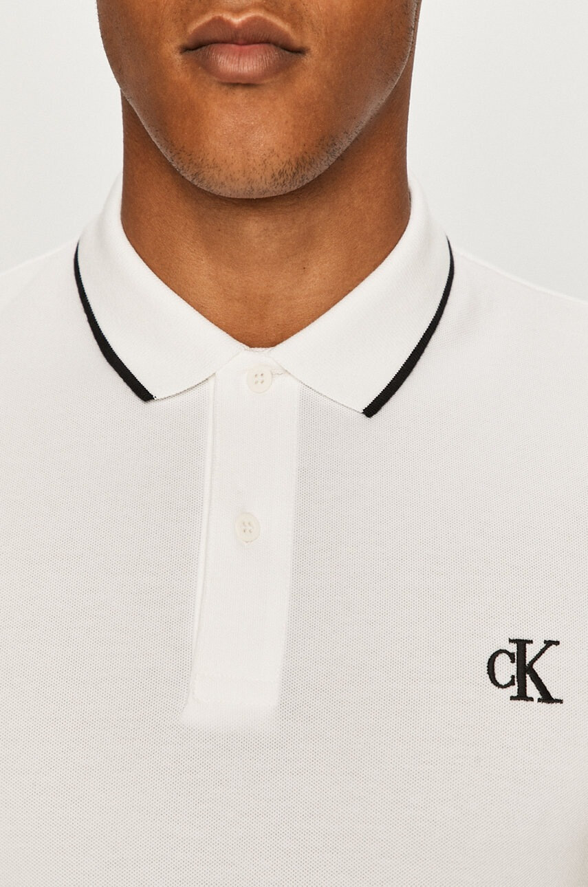 Calvin Klein Jeans Тениска с яка - Pepit.bg