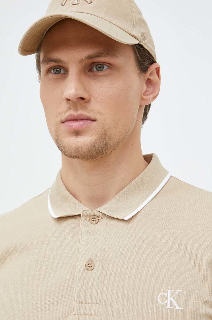 Calvin Klein Jeans Тениска с яка - Pepit.bg