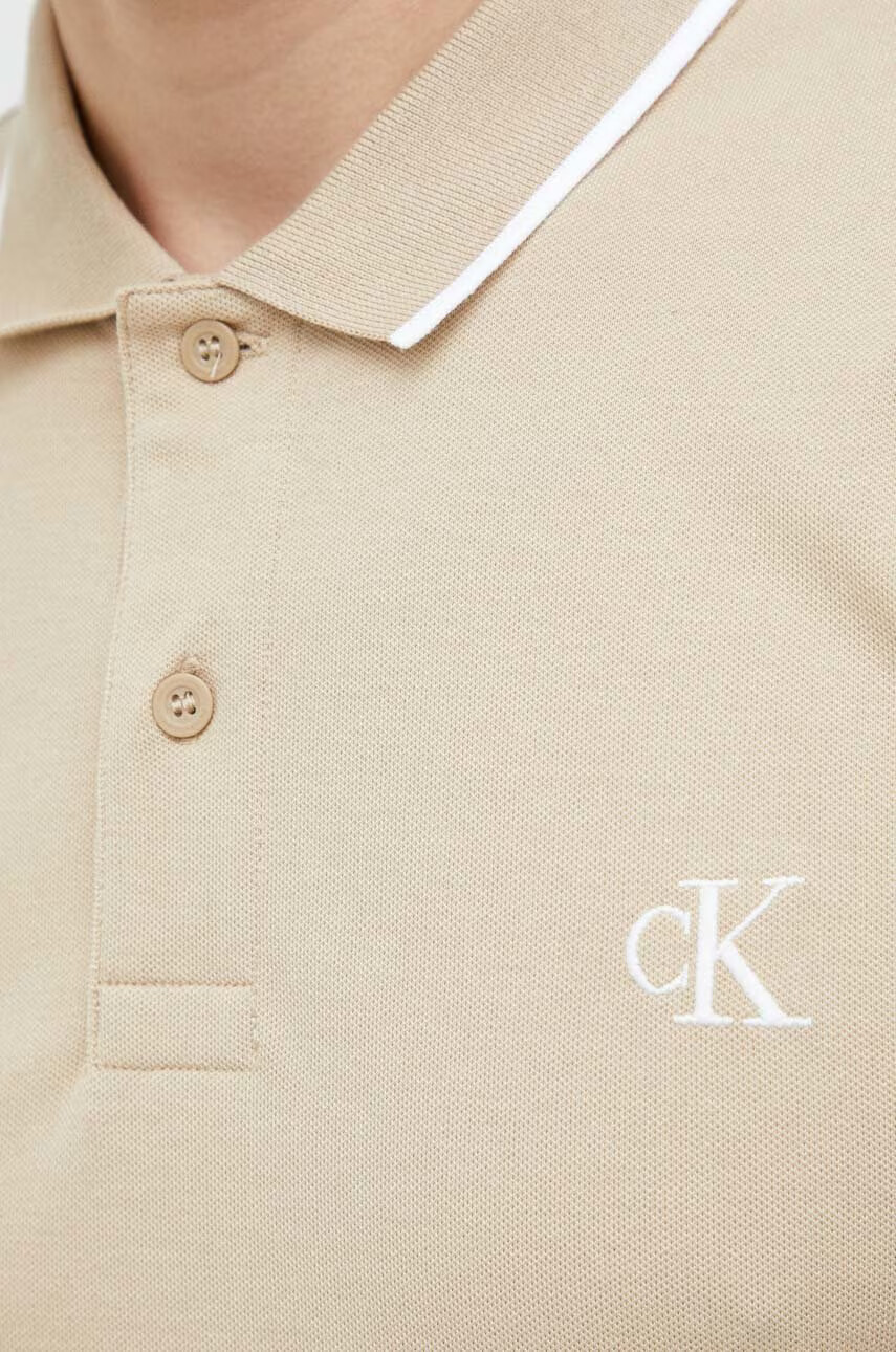 Calvin Klein Jeans Тениска с яка - Pepit.bg