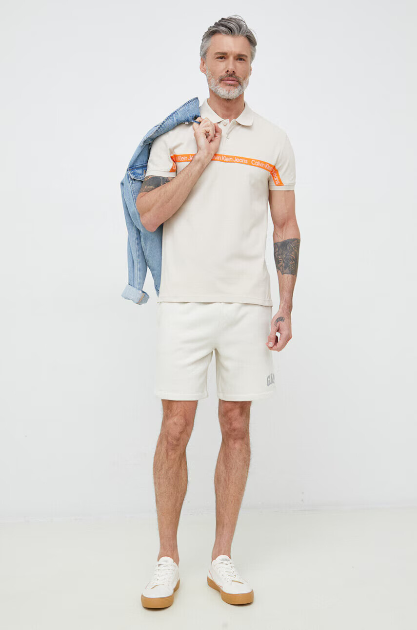 Calvin Klein Jeans Тениска с яка - Pepit.bg