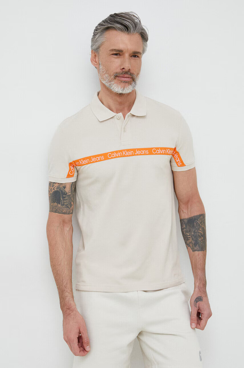 Calvin Klein Jeans Тениска с яка - Pepit.bg