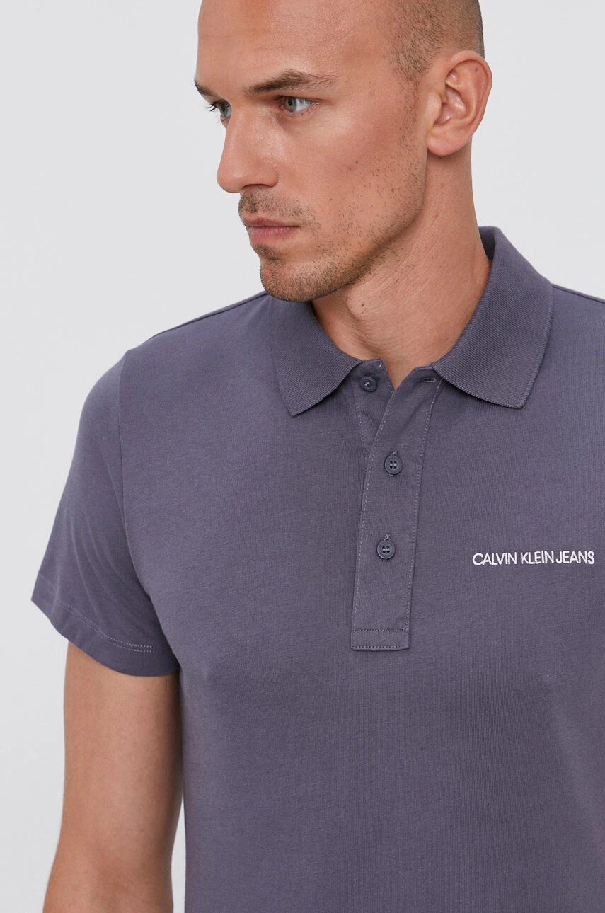 Calvin Klein Jeans Тениска с яка - Pepit.bg
