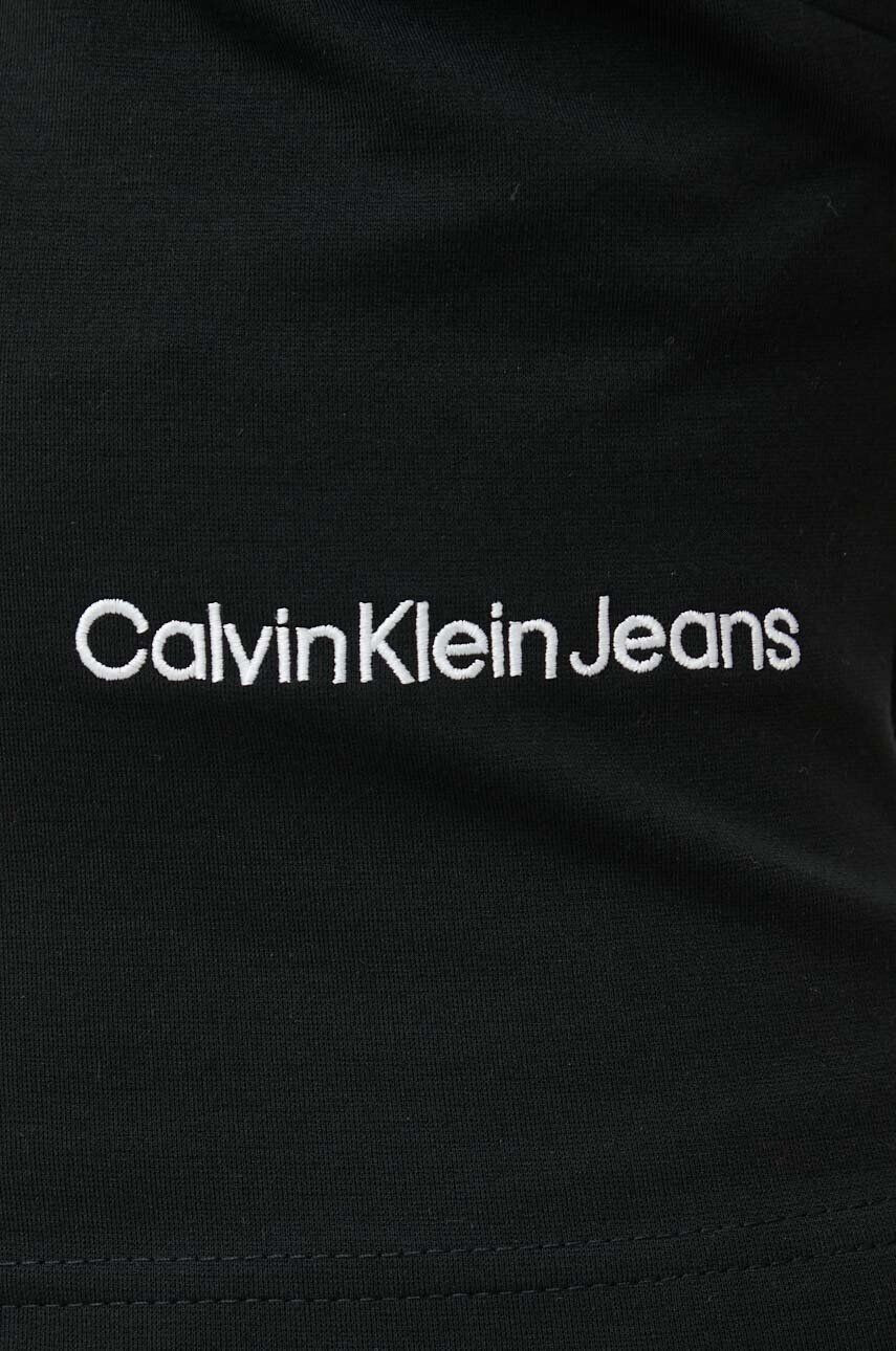 Calvin Klein Jeans Топ дамски в черно с гол гръб - Pepit.bg