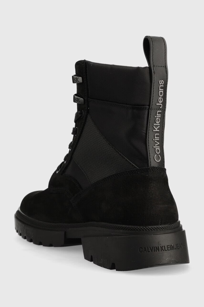 Calvin Klein Jeans Туристически обувки Chunky Hiking Boot в черно - Pepit.bg