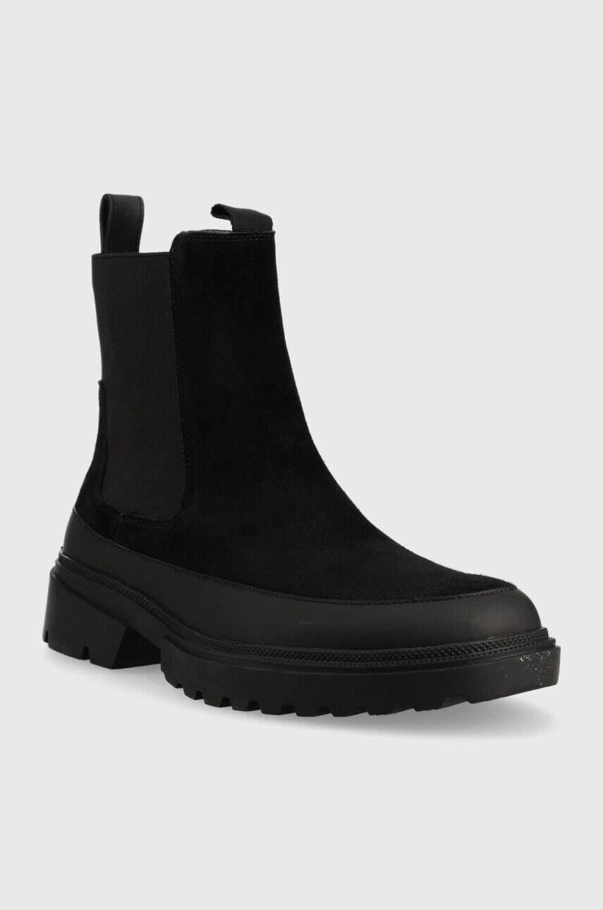 Calvin Klein Jeans Велурени боти челси Chunky Chelsea Boot - Pepit.bg