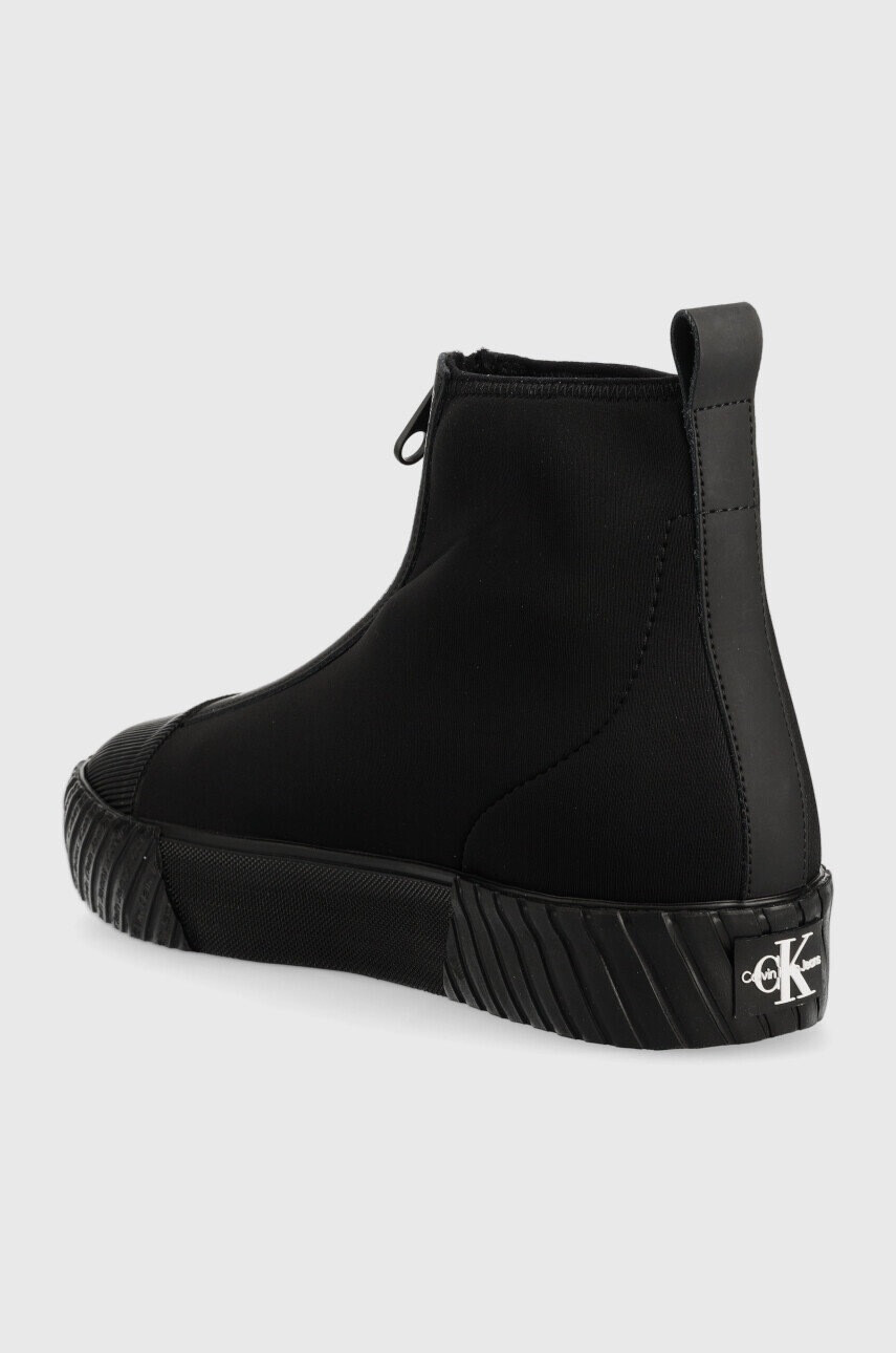 Calvin Klein Jeans Високи кецове Skater Vulcanized Mid Zip - Pepit.bg