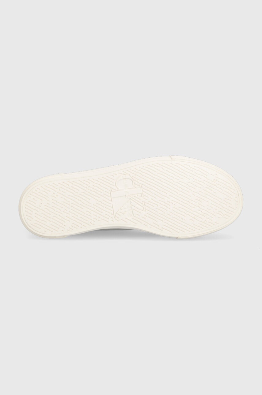 Calvin Klein Jeans Високи кецове VULC FLATFORM BOLD ESSENTIAL в бежово YW0YW01031 - Pepit.bg