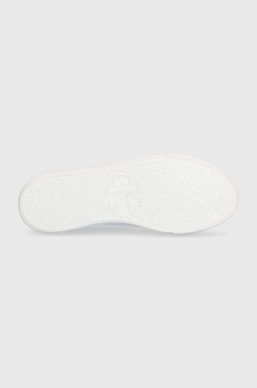 Calvin Klein Jeans Високи кецове VULC FLATFORM BOLD ESSENTIAL в бяло YW0YW01031 - Pepit.bg