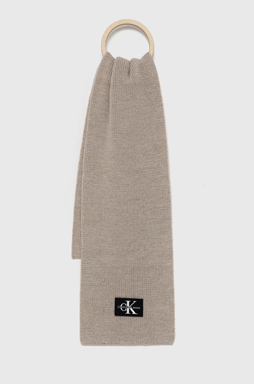 Calvin Klein Jeans Вълнен шал - Pepit.bg