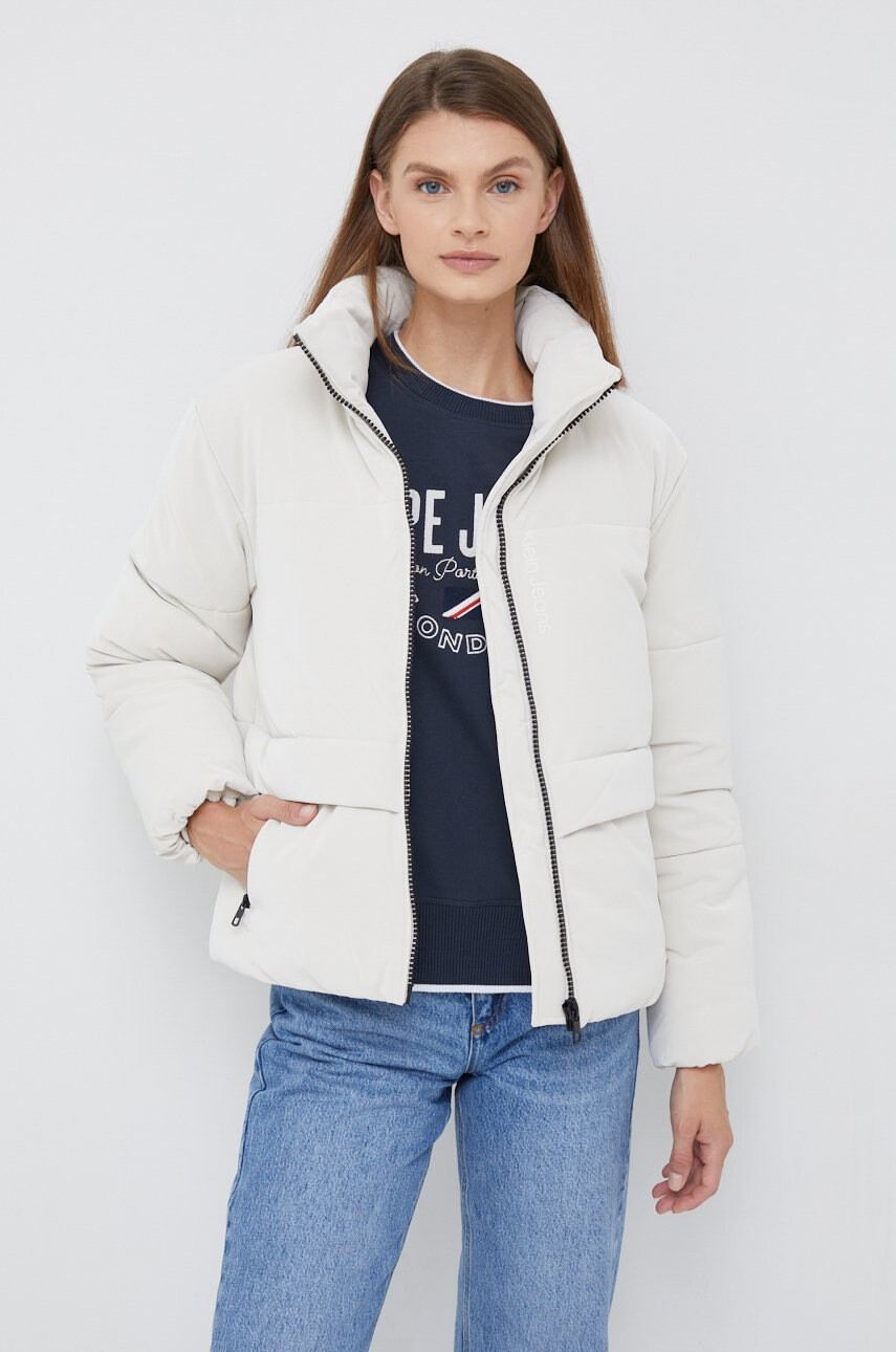 Calvin Klein Jeans Яке в бежово със зимна изолация - Pepit.bg