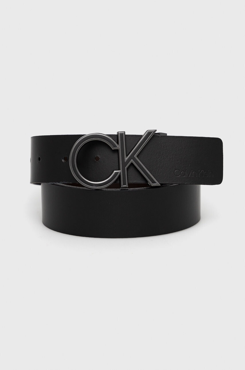 Calvin Klein Кожен колан дамски в черно - Pepit.bg