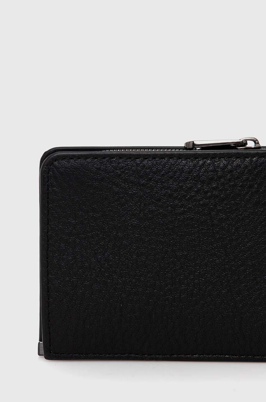 Calvin Klein Кожен портфейл мъжки в черно - Pepit.bg