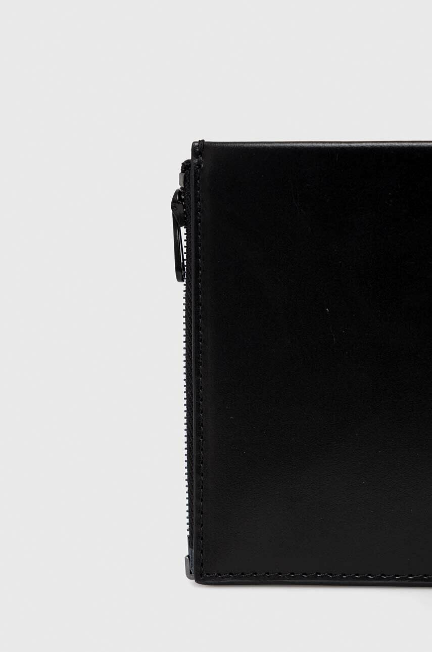 Calvin Klein Кожен портфейл мъжки в черно - Pepit.bg