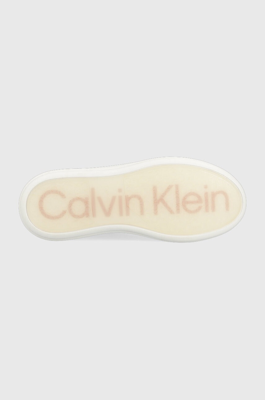 Calvin Klein Кожени маратонки - Pepit.bg