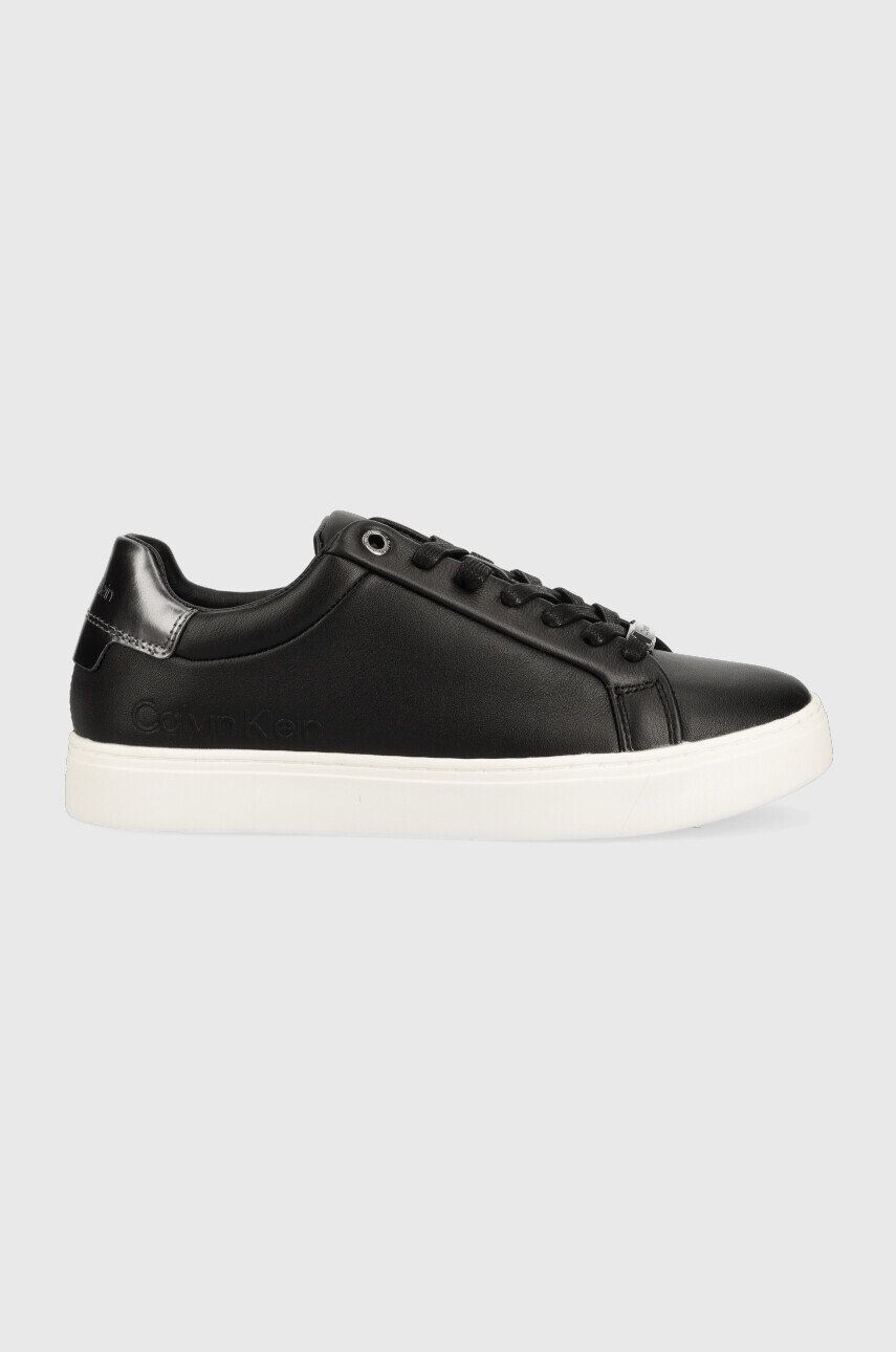 Calvin Klein Кожени маратонки Cupsole Lace Up - Pepit.bg