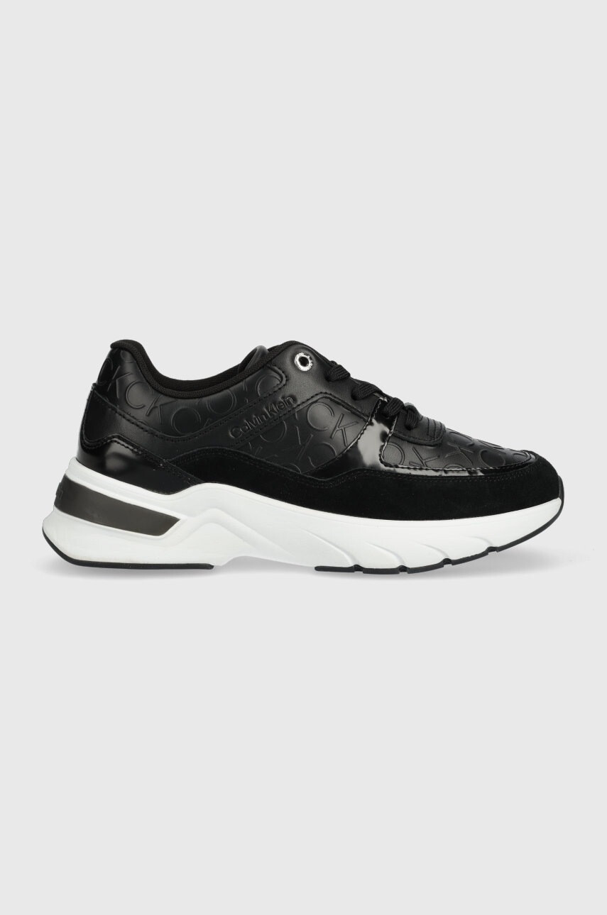 Calvin Klein Кожени маратонки Elevated Runner Lace Up - Pepit.bg