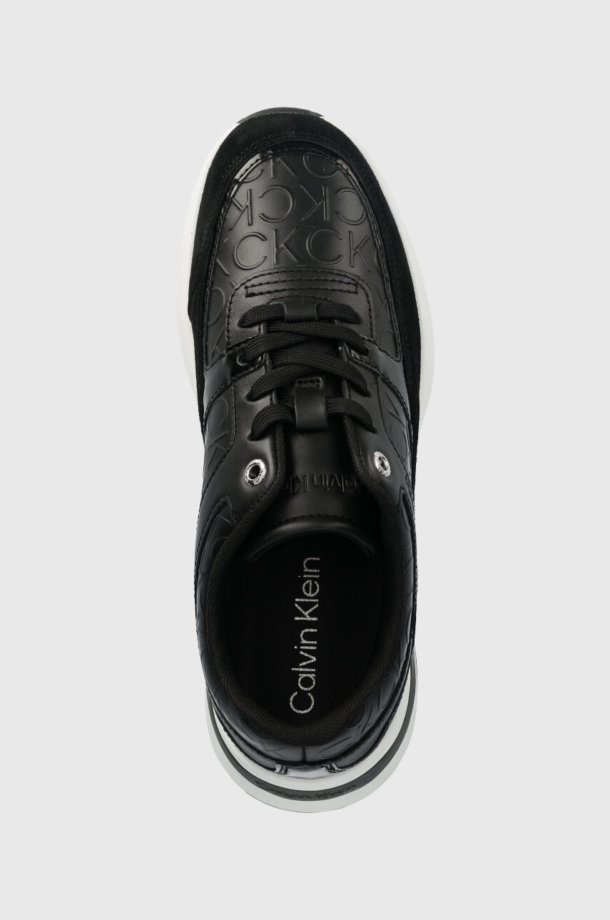 Calvin Klein Кожени маратонки Elevated Runner Lace Up - Pepit.bg