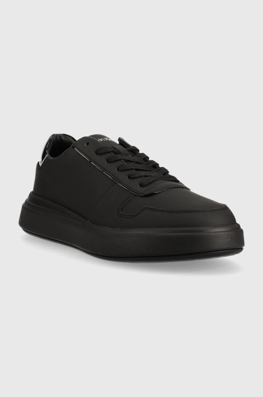 Calvin Klein Кожени маратонки Low Top Lace Up - Pepit.bg