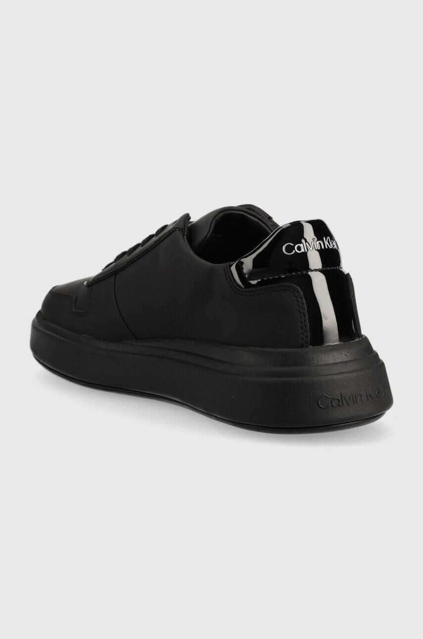 Calvin Klein Кожени маратонки Low Top Lace Up - Pepit.bg