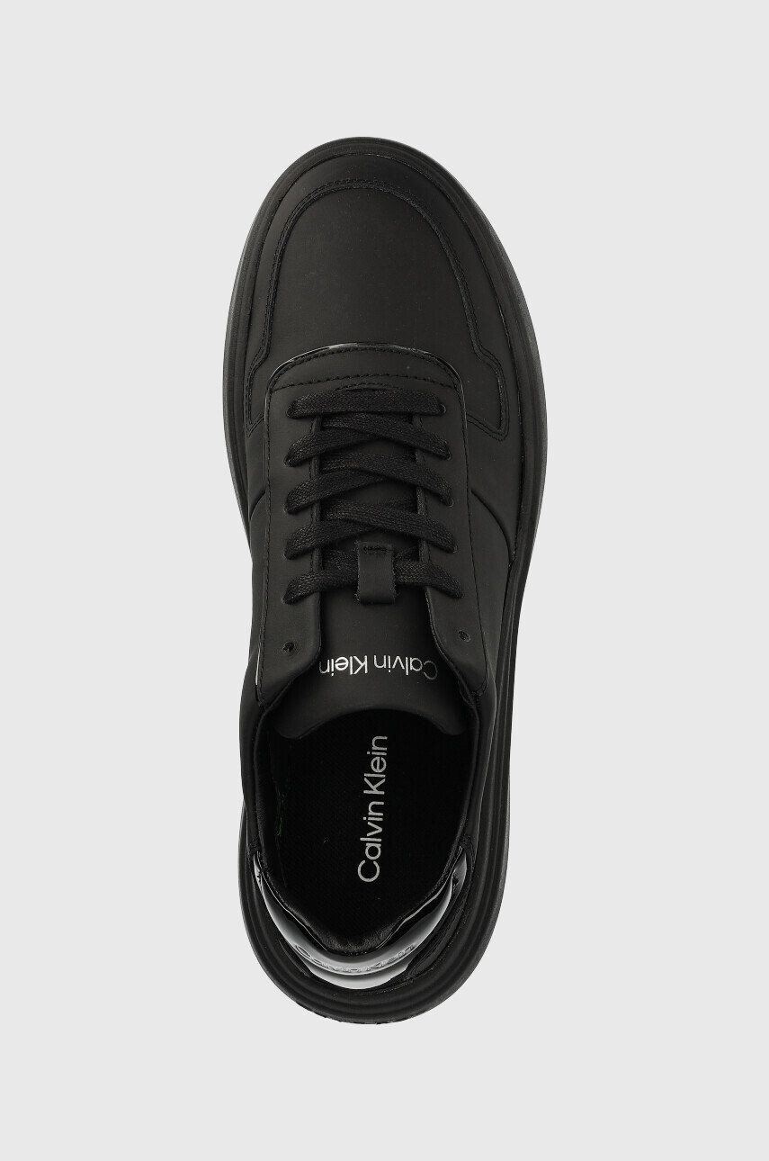 Calvin Klein Кожени маратонки Low Top Lace Up - Pepit.bg