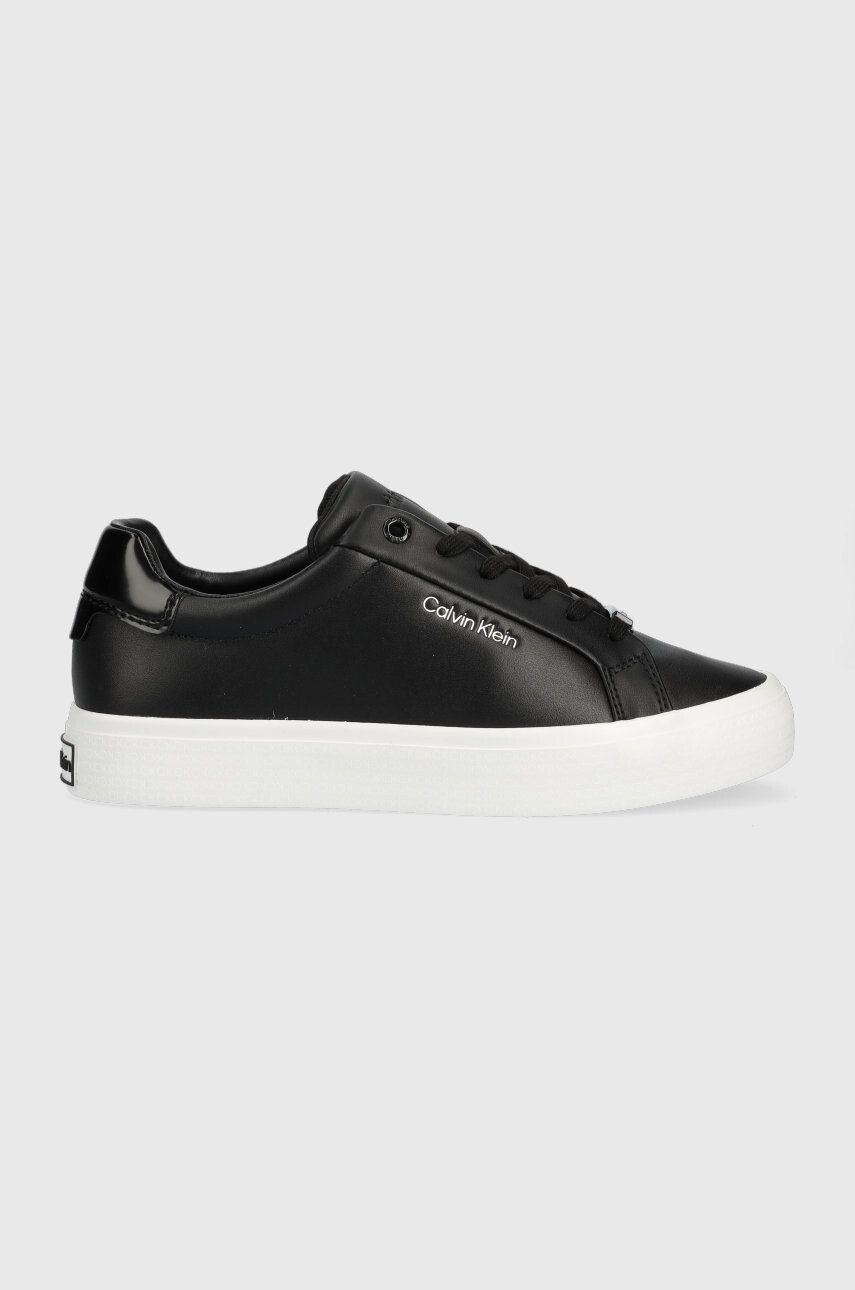 Calvin Klein Кожени маратонки Vulc Lace Up - Pepit.bg