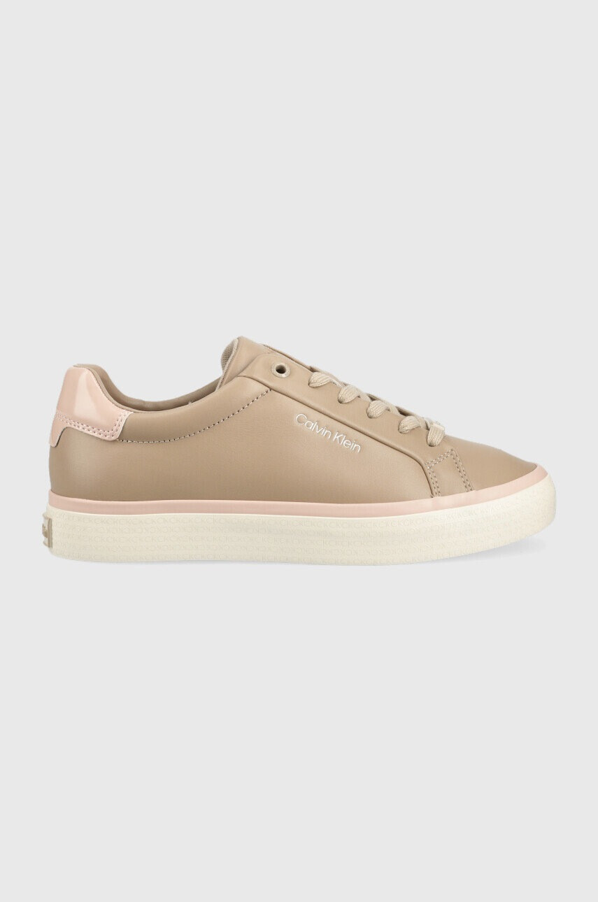 Calvin Klein Кожени маратонки Vulc Lace Up - Pepit.bg