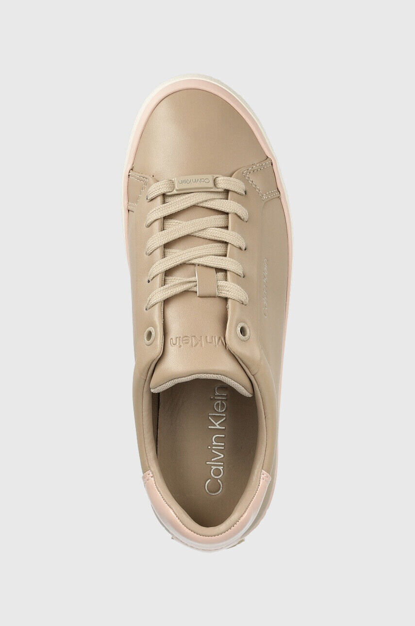 Calvin Klein Кожени маратонки Vulc Lace Up - Pepit.bg