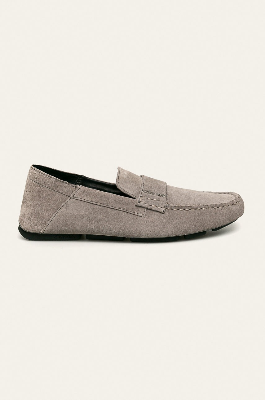 Calvin Klein Кожени мокасини - Pepit.bg
