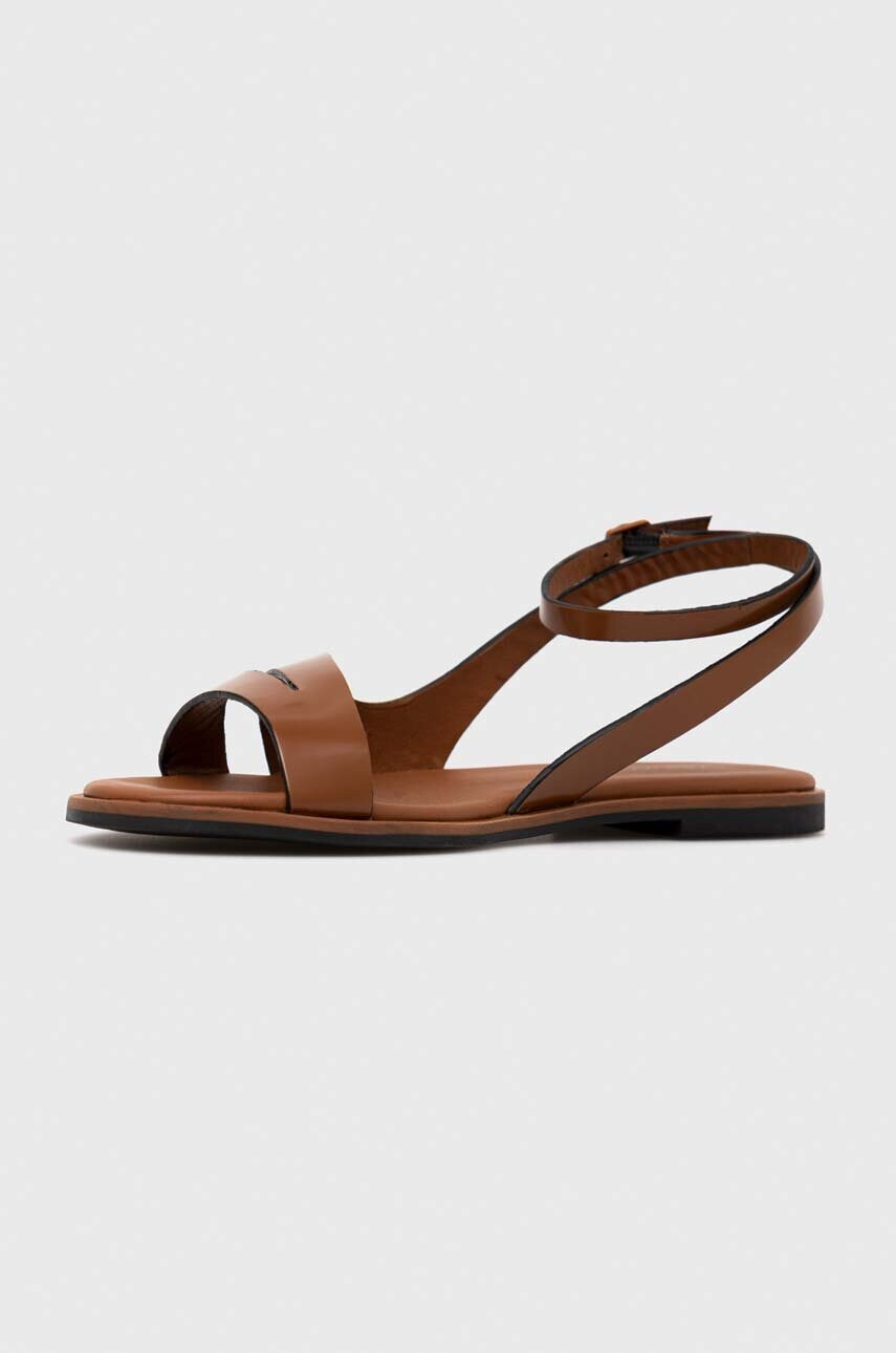 Calvin Klein Кожени сандали ALMOND SANDAL - Pepit.bg