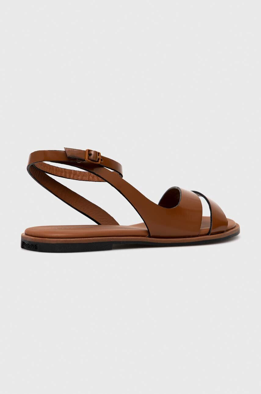 Calvin Klein Кожени сандали ALMOND SANDAL - Pepit.bg