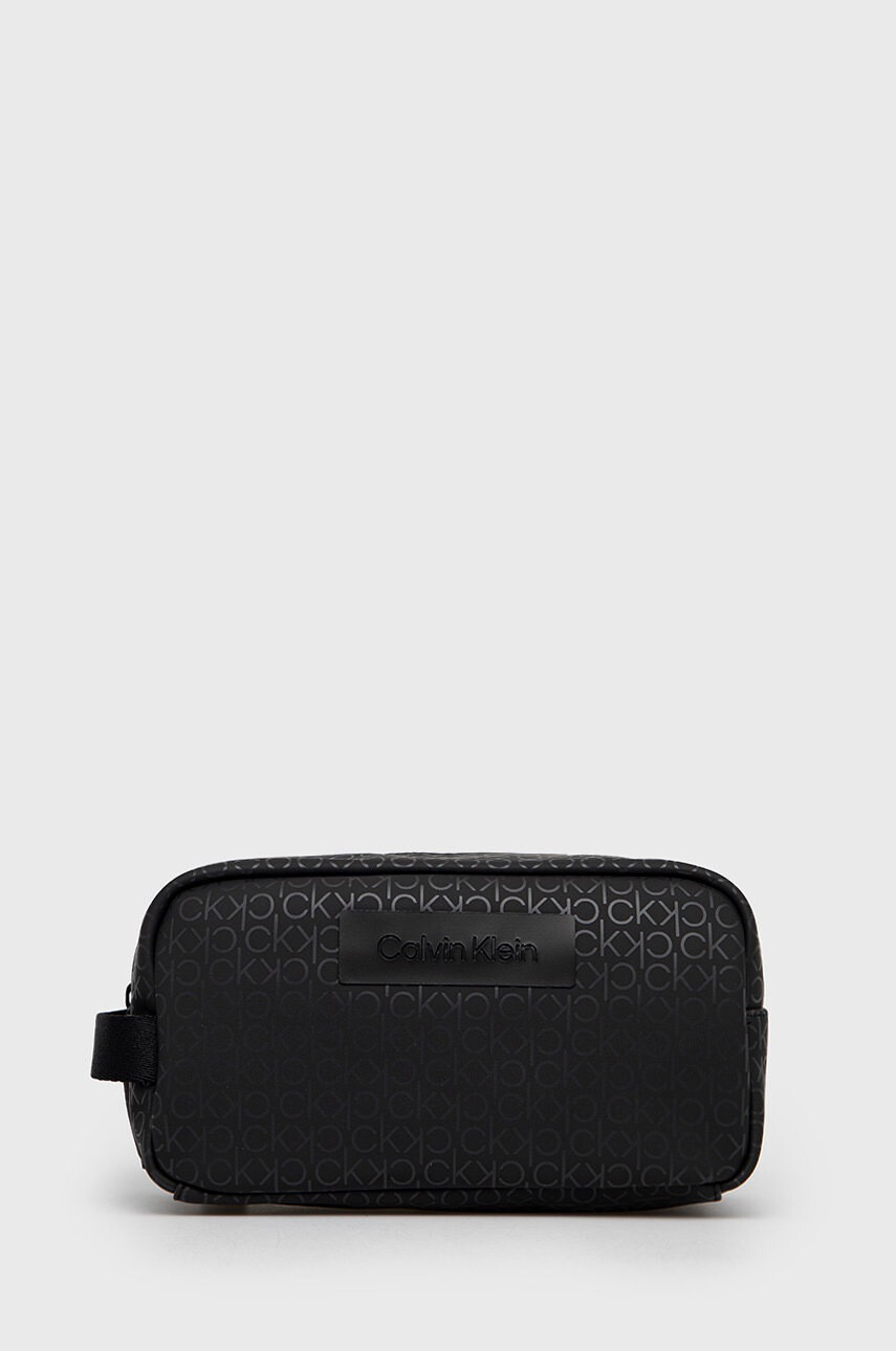Calvin Klein Козметична чанта в черно - Pepit.bg