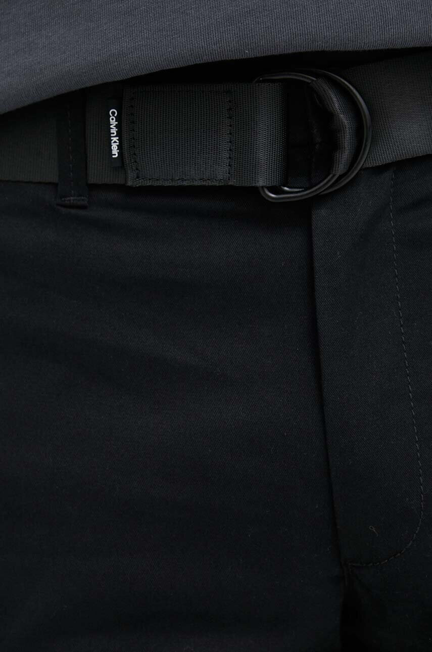 Calvin Klein Къс панталон в черно - Pepit.bg