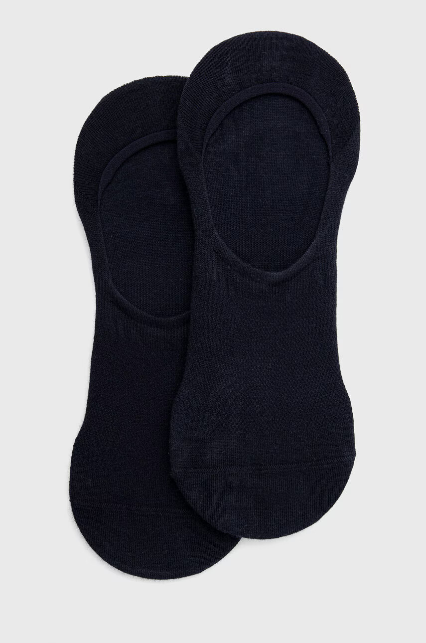 Calvin Klein Къси чорапи (2 чифта) в тъмносиньо - Pepit.bg