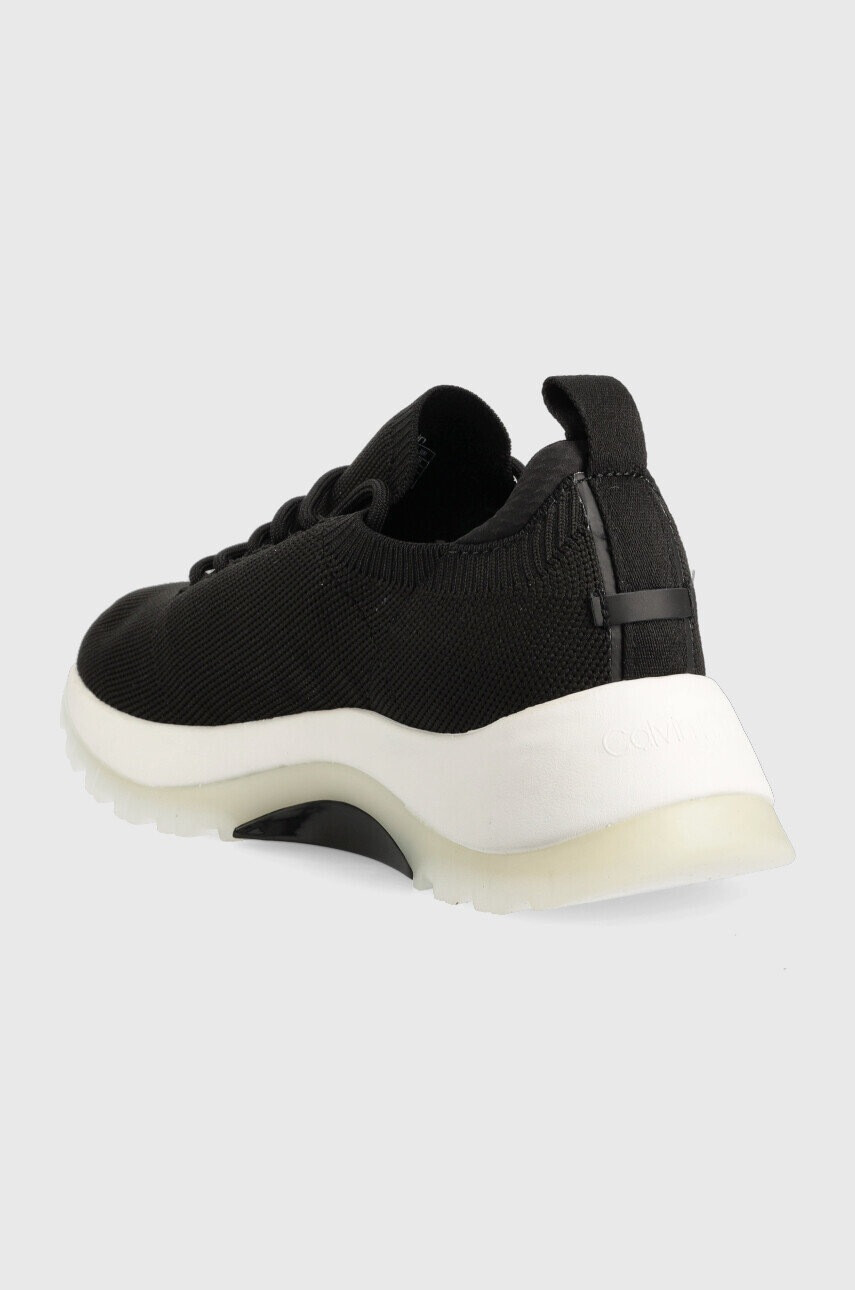 Calvin Klein Маратонки 2 Piece Sole Lace Up в черно - Pepit.bg