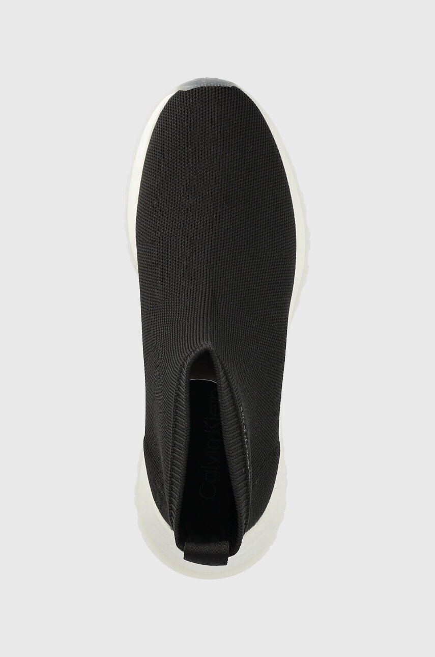 Calvin Klein Маратонки 2 Piece Sole Sock Boot в черно - Pepit.bg