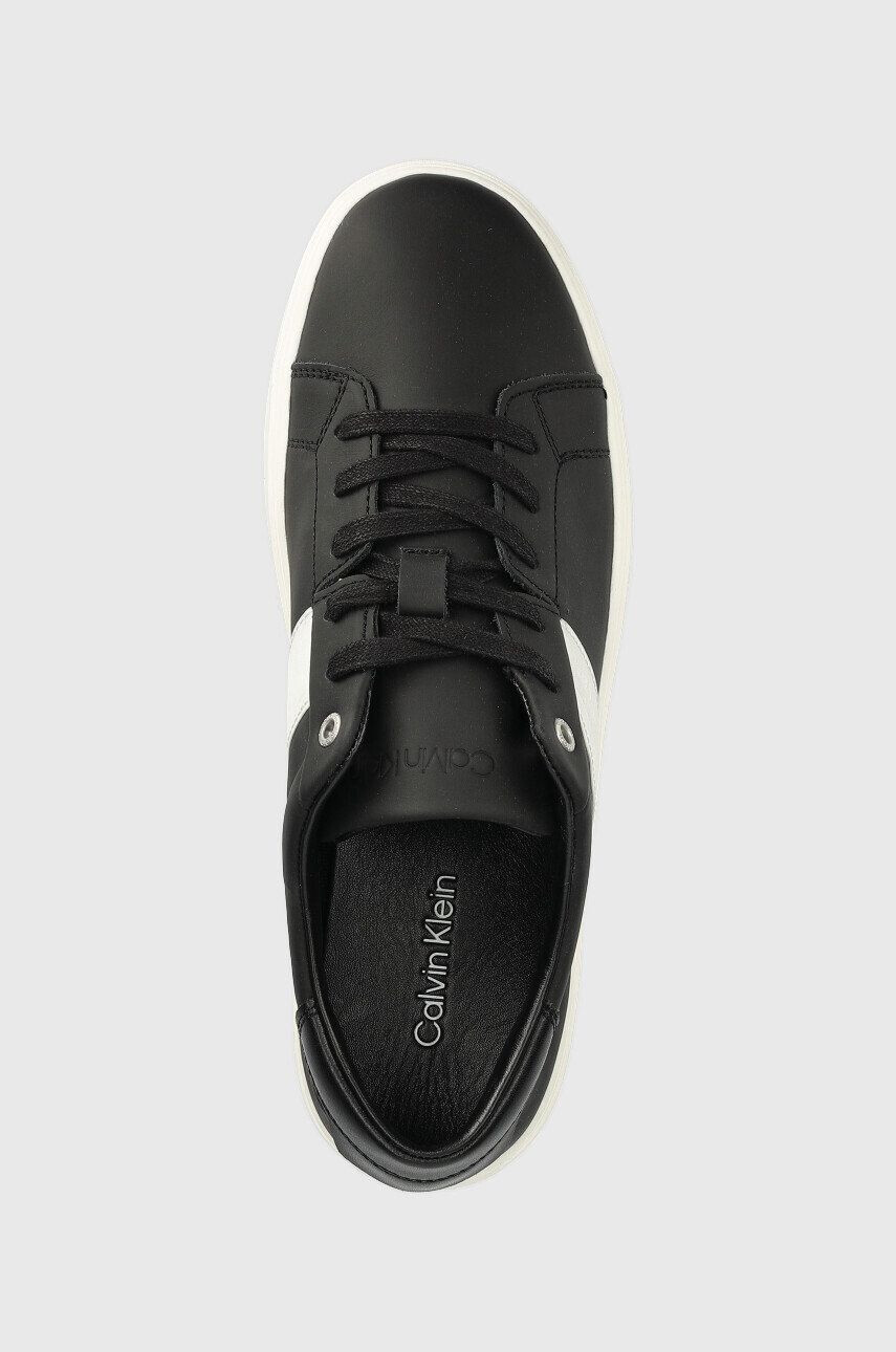 Calvin Klein Маратонки Low Top Lace Up в черно - Pepit.bg