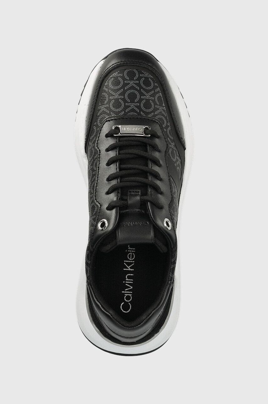 Calvin Klein Маратонки Chunky Inter Wdg Lace Up в черно - Pepit.bg