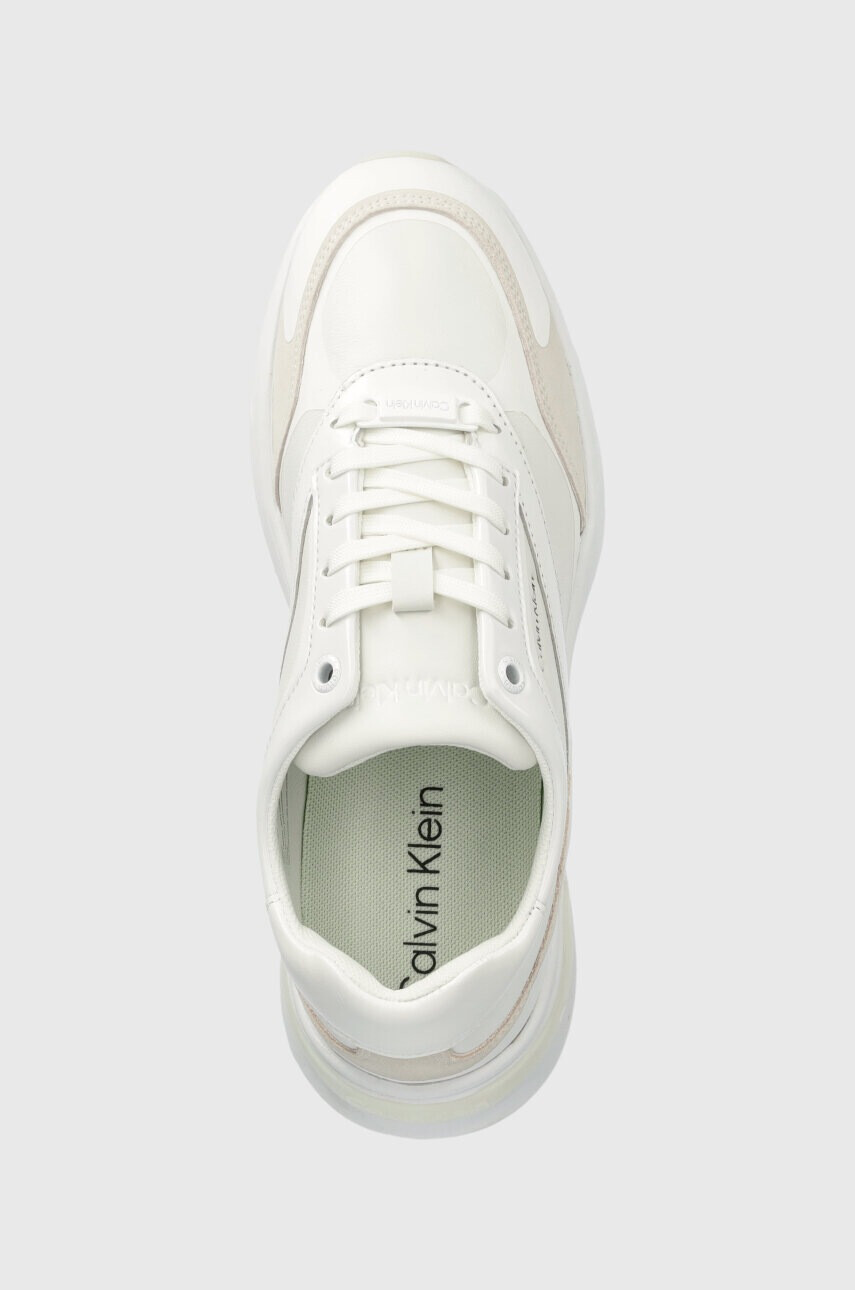 Calvin Klein Маратонки ELEVATED RUNNER LACE UP в бяло HW0HW01442 - Pepit.bg